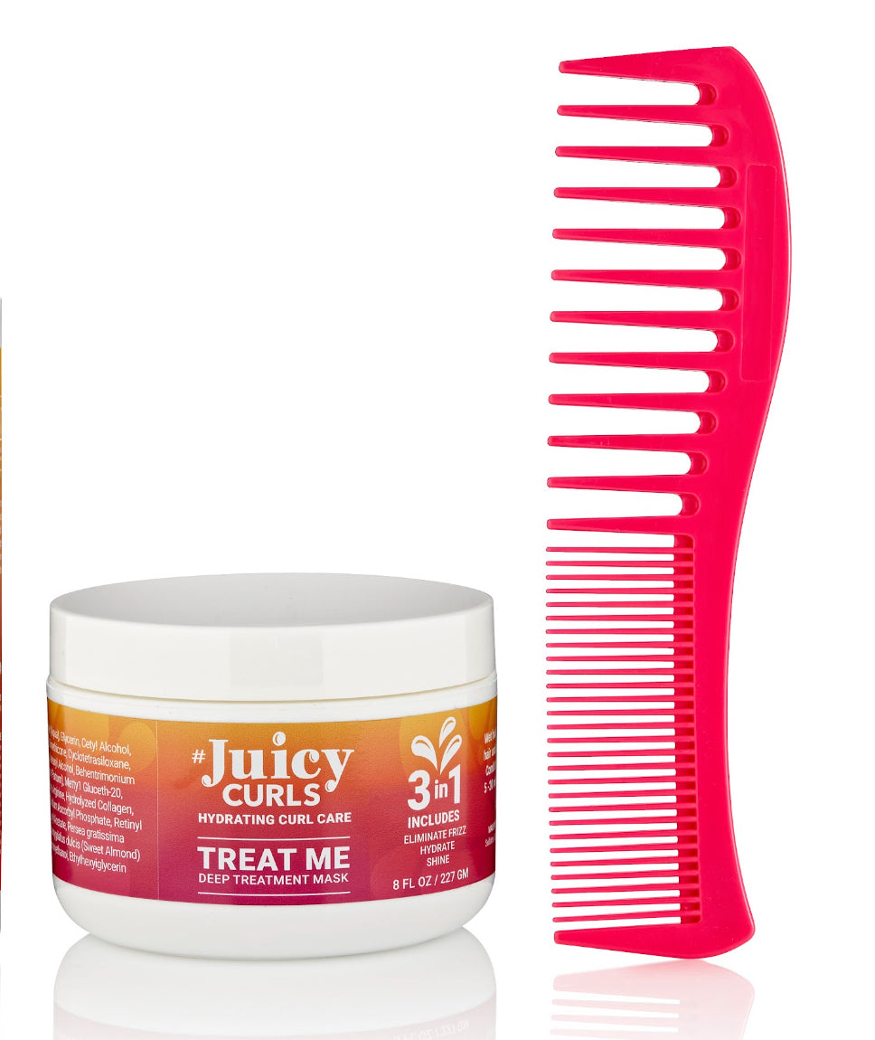 Juicy Curls Treat Me + Wave Comb Bundle