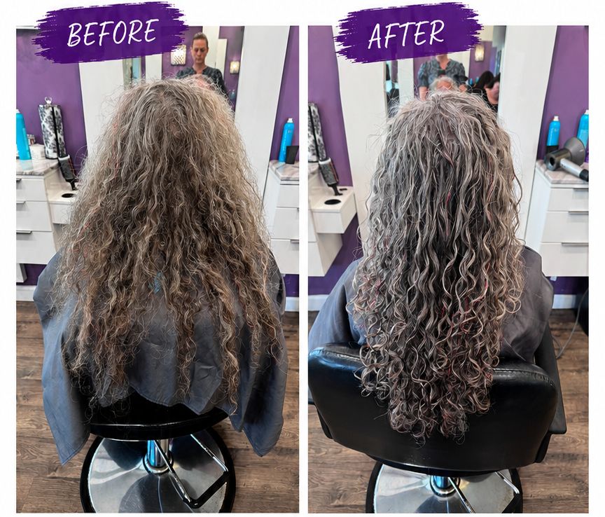 Curl Evolution first visit curly cut results